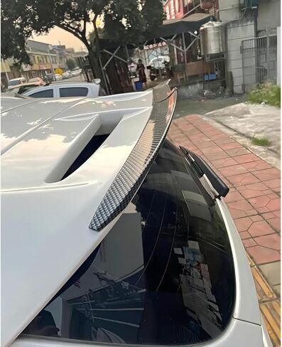 سبويلر خلفي للسيارة Kia Forte III (Facelift 2021) 2021 2022 2023 2024، سبويلر خلفي للسيارة، سبويلر خلفي للشفاه، سبويلر للسقف الخلفي، ملحقات تزيين سبويلر للسيارة، كربون in Saudi Arabia