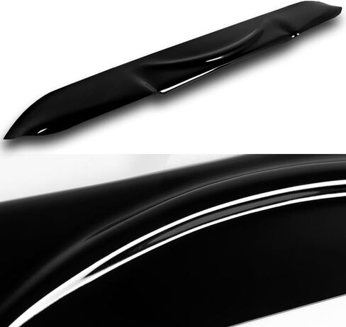 Black Rear Roof Window Visor Spoiler Wing Compatible with 2018-2023 Kia Stinger 2019 2020 2021 2022 in Saudi Arabia