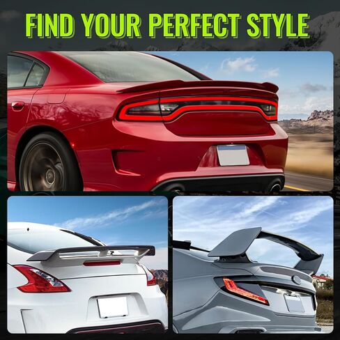 Rear Trunk Spoiler Wing, Compatible with 2021-2025 Hyundai Elantra, N Style Gloss Black ABS Tail Trunk Lip Spoiler Boot Lid, 1PC in Saudi Arabia