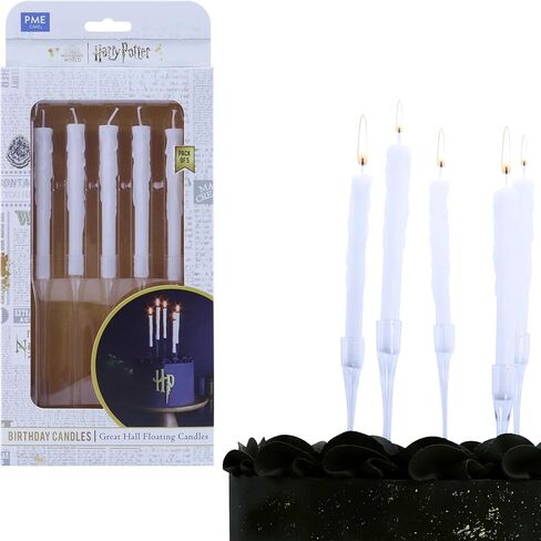 PME Harry Potter Floating Candles for Birthday Cakes (Set of 5), The Great Hall in Kuwait