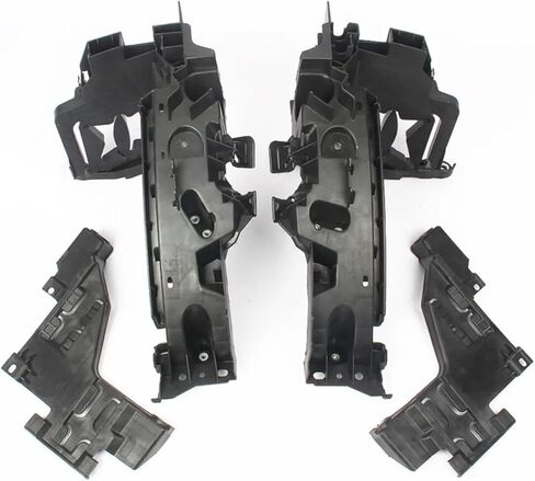 Headlight Bracket Mount Support Plate Retainer Kit of 4 Fit for Audi Q5 2009-2012 8R 2.0T/ 3.0L/ Premium/Prestige/Luxury/Elite Sport Replacement Parts Accessories in Kuwait