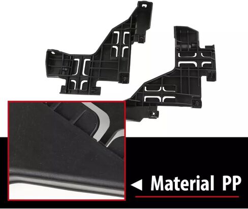 Headlight Bracket Mount Support Plate Retainer Kit of 4 Fit for Audi Q5 2009-2012 8R 2.0T/ 3.0L/ Premium/Prestige/Luxury/Elite Sport Replacement Parts Accessories in Kuwait