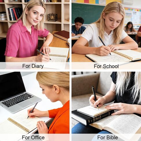 لقد أصبحت عن طريق الخطأ مهمًا في العمل دفتر ملاحظات حلزوني مبطن باللون الأسود والذهبي الأفقي، هدايا دفتر ملاحظات حلزونية مضحكة لتخفيف التوتر لزملاء العمل ومدير فريق العمل، مجلة مكتب ساخرة in Kuwait