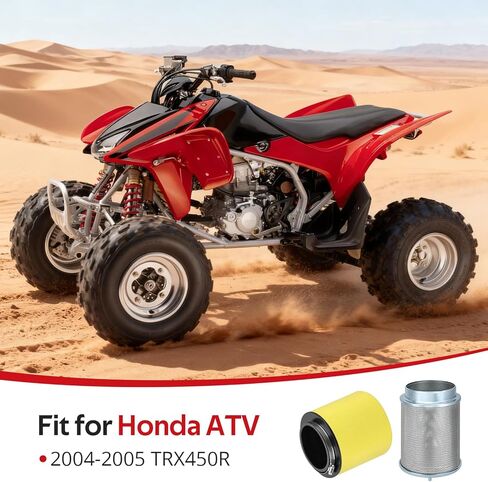 JAVIK Air Filter And Air Cleaner Body For Honda TRX450R 2004-2005 O.E.M# 17211-HP1-000 in Kuwait