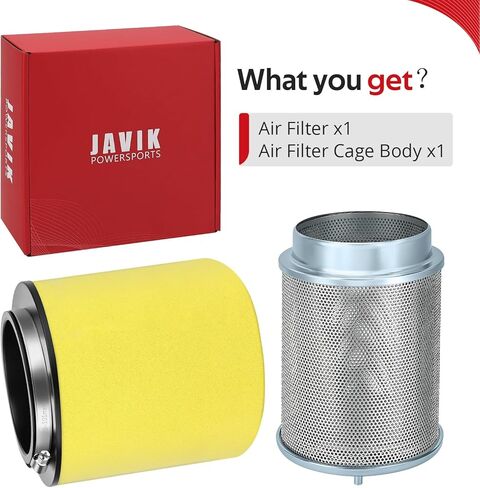 JAVIK Air Filter And Air Cleaner Body For Honda TRX450R 2004-2005 O.E.M# 17211-HP1-000 in Kuwait