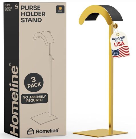 حامل محفظة - حامل حامل محفظة قائم بذاته قابل للتعديل 3 عبوات حامل محفظة / حامل عرض محفظة مع مهد مخملي، قاعدة مرجحة غير قابلة للانزلاق، لا يتطلب التجميع in Kuwait