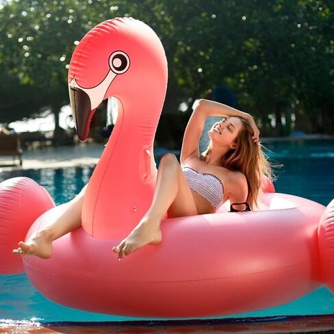 Giant Dinosaur Inflatable Pool Float Party Toys Ride-on with Handles Summer Beach Swimming Pool Party Game Pool Toy Tube Raft Lounge Kids Adults Dinosaur Toy Island(125"x 47"x49") in Saudi Arabia