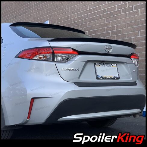 Duckbill Trunk Spoiler Compatible with Toyota Corolla 2020-2026 SpoilerKing 284G in Kuwait
