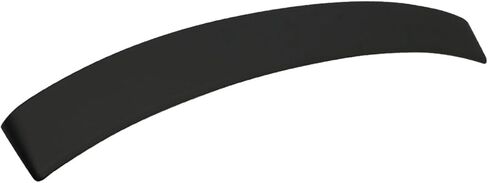 سبويلر سقف النافذة الخلفية، متوافق مع جميع موديلات تويوتا كورولا 2009-2013، IKON Style Primer Matte Black ABS الزجاج الأمامي الخلفي حاجب النافذة، قطعة واحدة in Saudi Arabia