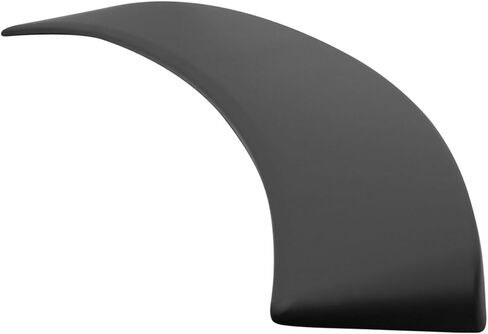 سبويلر سقف النافذة الخلفية، متوافق مع جميع موديلات تويوتا كورولا 2009-2013، IKON Style Primer Matte Black ABS الزجاج الأمامي الخلفي حاجب النافذة، قطعة واحدة in Saudi Arabia