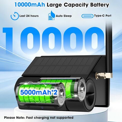 2 كاميرا احتياطية مغناطيسية تعمل بالطاقة الشمسية RV: 3 دقائق تثبيت 7 بوصات HD1080P IPS، قابلة لإعادة الشحن بدون أسلاك مقاومة للخدش ومقاومة للماء بالأشعة تحت الحمراء للرؤية الليلية كاميرا احتياطية لاسلكية للمقطورة والشاحنات والمركبات الترفيهية والتخييم in Kuwait