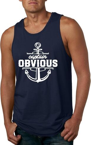 قميص بدون أكمام رجالي من Captain Obvious Anchor Ship Captain Nature in Kuwait
