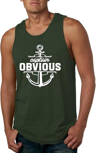 قميص بدون أكمام رجالي من Captain Obvious Anchor Ship Captain Nature in Kuwait