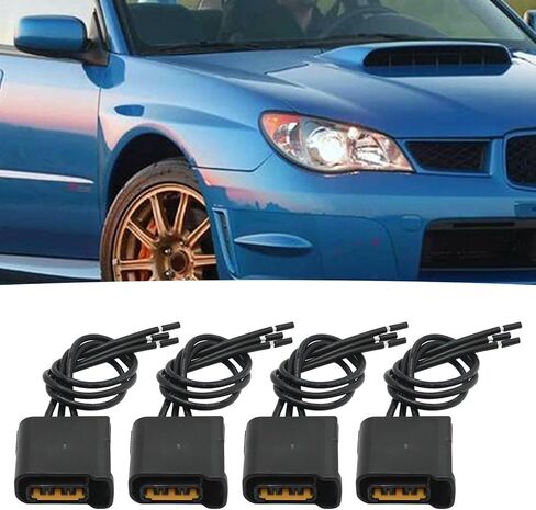 4Pcs 15CM Ignition Coil Connector Pigtail Plug, Replacement for Subaru Impreza WRX STI Legacy Outback 2.5L 3.0L 3.6L 2001-2014 in Saudi Arabia
