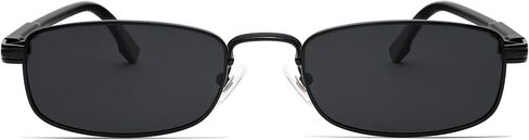 VANLINKER Small Rectangle Polarized Sunglasses for Women Men Narrow 90s Trendy Y2k Thin Skinny Shades VL9904 in Saudi Arabia