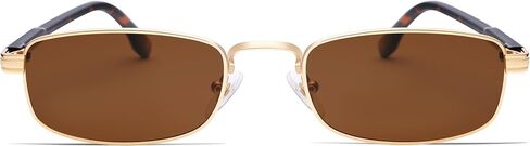 VANLINKER Small Rectangle Polarized Sunglasses for Women Men Narrow 90s Trendy Y2k Thin Skinny Shades VL9904 in Saudi Arabia