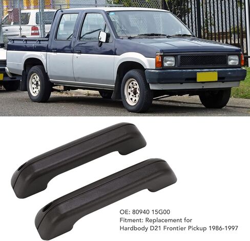 Bnineteenteam Pickup Armrest Door Handle, 1 Pair of Armrest Door Handle 80940 15G00 Replacement for D21 Pickup 1986?1997 in Saudi Arabia