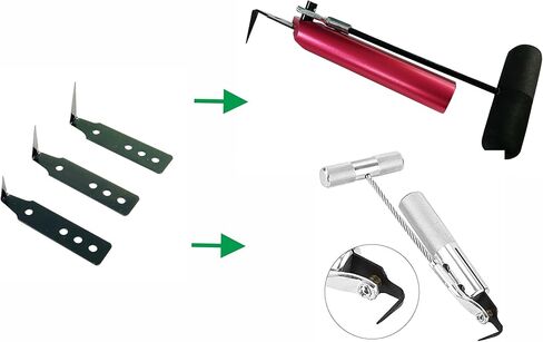 Windshield Broach Blades, Four Blades of Different Specifications, Reusable Blades in Saudi Arabia