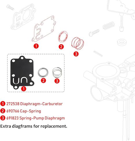 Huztl 498298 Carburetor 5 HP 5HP for 92784 495951 492611 490533 495426 Carb 130202 112202 112232 134202 137202 133212 Engine in Kuwait