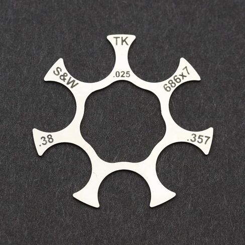 686PLUS .38/357 S&W مشبك القمر ستانلس ستيل الكمية: 10 in Kuwait