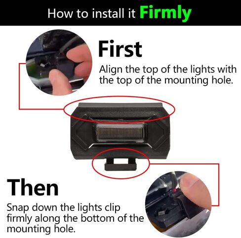 Kingory 4pcs Raptor LED Light Upgrade For 2020 2021 Tacoma OEM Grill,For 2022 Tacoma grille lights LED Grill Lights Compatible With TRD Off Road and Sport OEM Grille（Yellow Shell Amber Light） in Kuwait