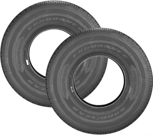 2-Pack Fits Goodyear Endurance All Season Trailer Tire ST255/85R16 Load Range E BSW in Saudi Arabia