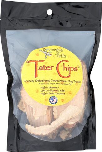 يعامل الكلب البطاطا الحلوة. تم زراعته وصنعه في الولايات المتحدة الأمريكية بنسبة 100%! الحبوب بشكل طبيعي وخالية من الغلوتين. in Kuwait