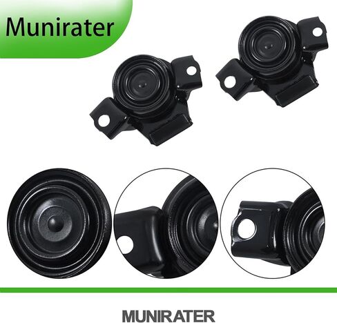 munirater 2PCS Engine Motor & Trans Mount Replacement for RX-8 1.3L 2004-2011 FE0539050A FE0539040A in Kuwait