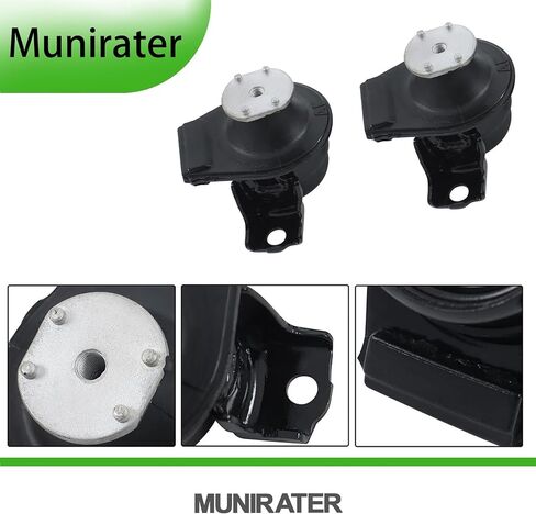 munirater 2PCS Engine Motor & Trans Mount Replacement for RX-8 1.3L 2004-2011 FE0539050A FE0539040A in Kuwait