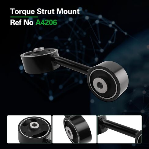 Engine Motor Mount and Transmission Mount kit Compatible with 2001-2003 Highlander 3.0L V6 AWD Engine,Replace OE A42076 A4287 A4206 A4207 4PCS in Saudi Arabia