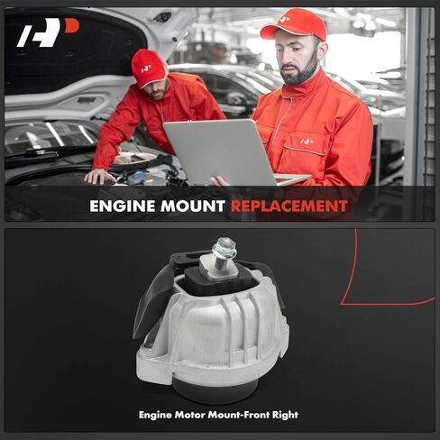 A-Premium Front Right Passenger Engine Motor Mount Compatible with BMW 328i, 335i, 335i xDrive, 335is, 335xi, X1, Z4, 1 Series M, 135i, 135is, 2007-2016, 3.0L in Saudi Arabia