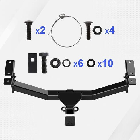 APS Assembly Class 3 Trailer Hitch 2 Inches Receiver Tube Towing Hitch Compatible with Ford Edge Lincoln MKX 2007-2015 in Saudi Arabia