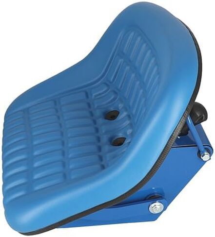 All States Seat Assembly, Vinyl, Blue - Ford Construction & Industrial, Tractor Seat - Universal Fit - Blue in Kuwait