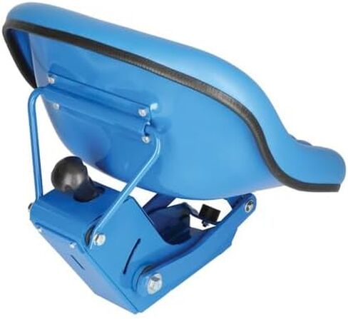 All States Seat Assembly, Vinyl, Blue - Ford Construction & Industrial, Tractor Seat - Universal Fit - Blue in Kuwait