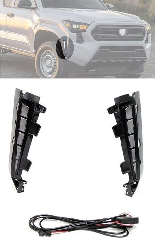 LED Fender Side Marker Light Fit for 2024 2025 Toyota Tacoma Wheel Arch DRL Driving Light with Turn Signal Lights Fog Light in Saudi Arabia