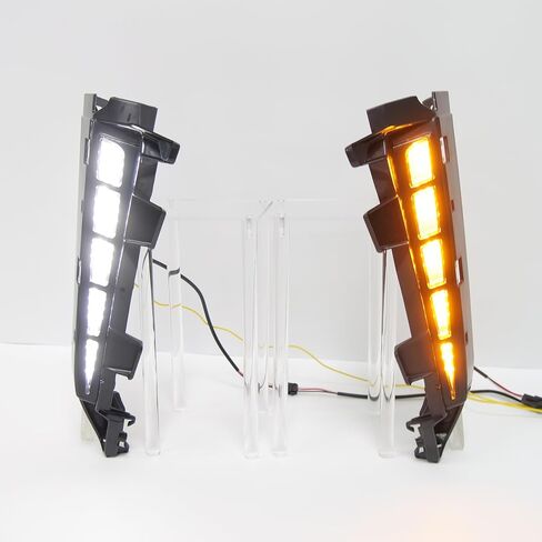 LED Fender Side Marker Light Fit for 2024 2025 Toyota Tacoma Wheel Arch DRL Driving Light with Turn Signal Lights Fog Light in Saudi Arabia