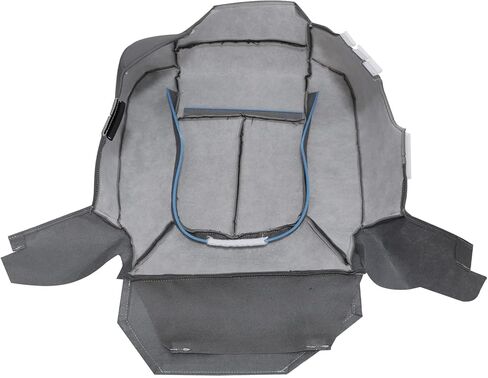 GXARTS Front Driver Side Bottom Replacement Cloth Seat Cover & Bottom Foam Cushion Steel Gray #1S 2S or 3S Compatible with Ford F250 F350 F450 F550 2011 2012 2013 2014 2015 2016 in Saudi Arabia