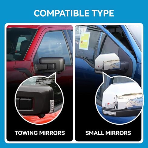 Mirror Spot Lights Speed Override Mod Harness Fit for Ford F150 2015-2020 F150 Raptor 2017-2020 F250 F350 Super Duty 2017-2022 Tow Mirror Spotlights Stay on Over 6 mph in Kuwait