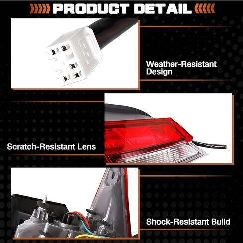 Left Tail Light Driver Side Brake Light Fit For Hyundai Elantra 2021 2022 2023 Sedan Halogen Rear Lamp Replaces HY2804169 92402-AB000 11-923 in Saudi Arabia