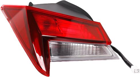 Left Tail Light Driver Side Brake Light Fit For Hyundai Elantra 2021 2022 2023 Sedan Halogen Rear Lamp Replaces HY2804169 92402-AB000 11-923 in Saudi Arabia