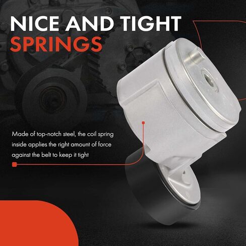 A-Premium Belt Tensioner Assembly with Pulley Compatible with Hyundai Sonata 2020-2023, Santa Fe 2021-2023, Tucson 2022-2024, Santa Cruz 2022-2024 & Kia Sorento 2021-2023, Sportage 2023-2024, K5, 2.5L in Saudi Arabia