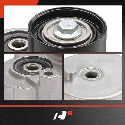 A-Premium Belt Tensioner Assembly with Pulley Compatible with Hyundai Sonata 2020-2023, Santa Fe 2021-2023, Tucson 2022-2024, Santa Cruz 2022-2024 & Kia Sorento 2021-2023, Sportage 2023-2024, K5, 2.5L in Saudi Arabia
