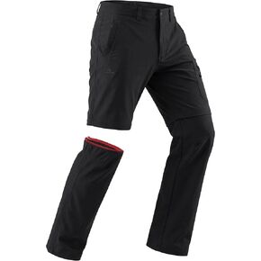 Pioneer Camp Mens Convertible Hiking Pants Quick-Dry Water-Resistant Lightweight Zip-Off Outdoor Cargo Pants Fishing Travel in Kuwait