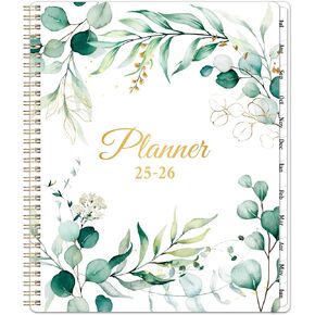Planner 2026-2027 - 9" x 11" Planner 2026-2027 Weekly and Monthly, from JUL. 2026 to JUN. 2027, 26-27 Academic Planner with Tab, Twin-Wire Binding, Inner Pocket in Kuwait