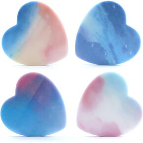 Cute Heart Shaped Transparent Sticky Notes for Annotating 200 Sheets Sparkly Self Adhesive Removable Waterproof Memo Pad Fun Colored Clear Sticky Notes 4 Pack in Kuwait