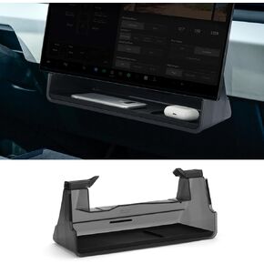 for Tesla Cybertruck Under Screen Storage Center Console Organizer Box with Anti-Slip Silicone Lining for Cybertruck Accessories 2025 2024 in Kuwait