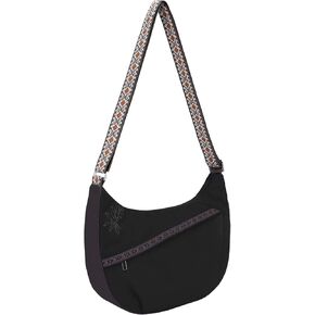 Women’s Crescent Hobo Shoulder Bag, Lightweight Crossbody Purse with Adjustable Wide Strap, Casual Everyday Handbag | Lightweight, Wide Strap, Zipper Pocket, Crescent Shape in Kuwait
