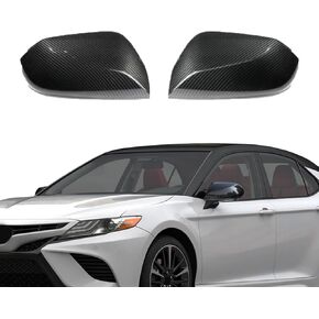 Reanna Compatible with Toyota Camry side rearview mirror decorative cover2026 2025 2024 2023 2021 2020 2019 2018 Automotive rearview mirror accessories (carbon fiber type) in Saudi Arabia
