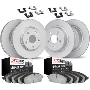 Dynamic Friction Company Brake Kit For 2021-2023 Chevrolet Equinox, GMC Terrain; 2020-2023 Chevrolet Malibu| Front and Rear 5000 Advanced Brake Pads and Rotors Kit|Hardware included in Kuwait