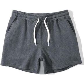 maytopia Mens Workout Gym Shorts 5" Sweat Athletic Running Shorts Cotton Fitness Shorts for Men Jogger Shorts with Pockets in Kuwait